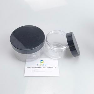 Bocaux en plastique PET transparents de 50 ml à 250 ml avec couvercles à vis pour usage cosmétique, logo personnalisé disponible - Product Image 3