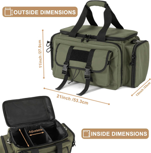 Bolsa <span class=keywords><strong>de</strong></span> Viaje para Caza <span class=keywords><strong>y</strong></span> Tiro al Aire Libre con Cierres Bloqueables - Product Image 3