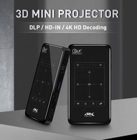 P09-II DLP Mini Portable 4K Rechargeable Faisceau Projecteur Android 9.0 5G WiFi Meilleur Prix Full HD Projecteur LED Poche pour Téléphone Portable