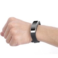 Bracelet Enregistreur Vocal Numérique Son à 120 Heures Enregistrement HD Professionnel Annulation de Bruit Enregistrement Montre Intelligente Lecteur MP3 PQ102