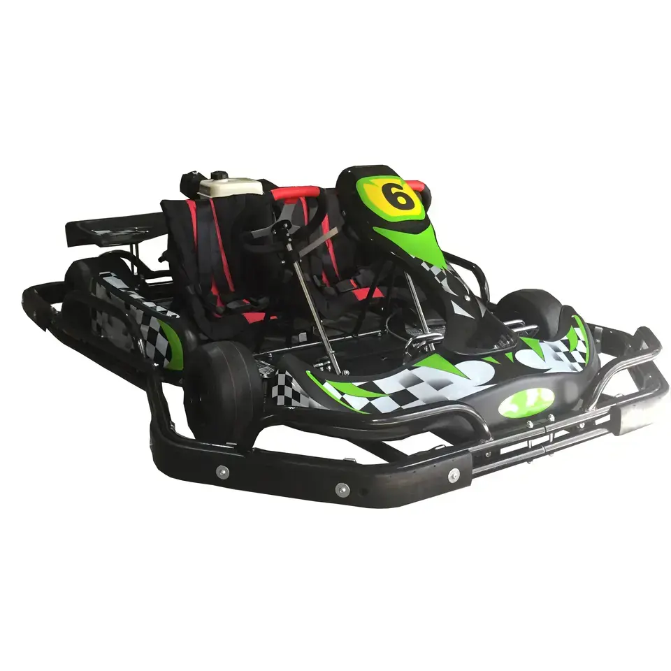 2023 Mới Nhất 200cc/270cc Giá Rẻ 2 Ghế Racing Đi Kart Cho Người Lớn Với Thép An Toàn Bumper Vượt Qua Giấy Chứng Nhận CE Hot Trên Bán