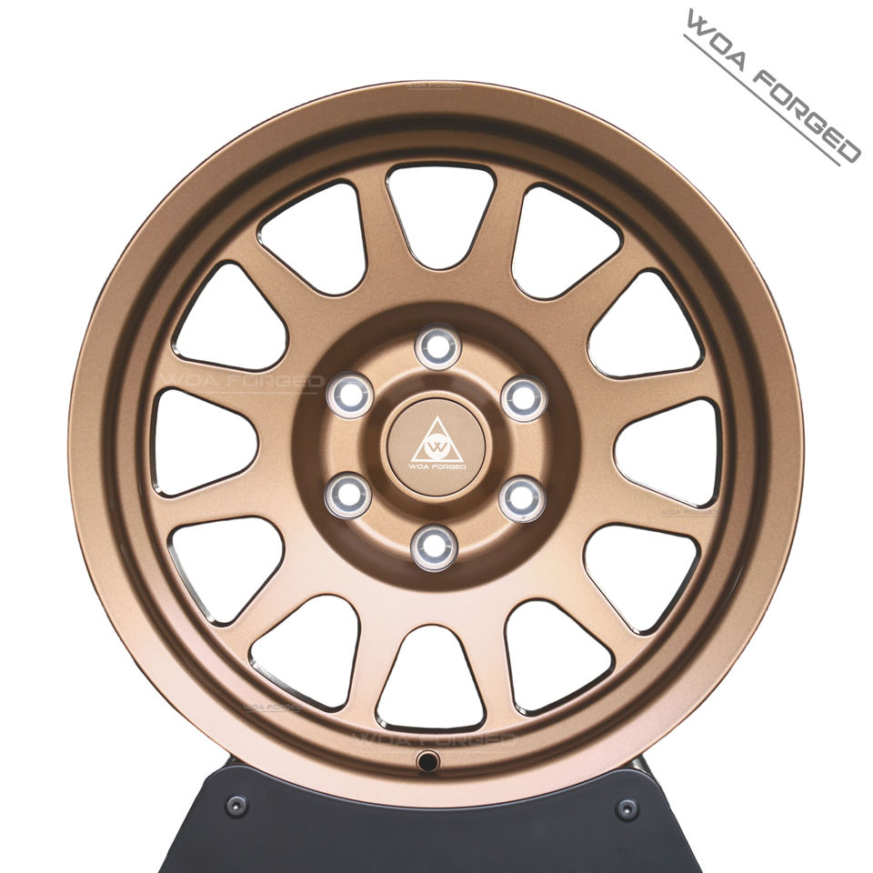 17 18 Inch Bronze Aluminum Alloy Forged Wheels Off-Road Beadlock Style ...