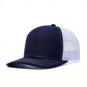 Individuell Gestaltete 3D-Stickerei 6-Panel Mesh Schaumstoff Wildleder Snapback Trucker Mütze mit Bilddesign - Product Image 4