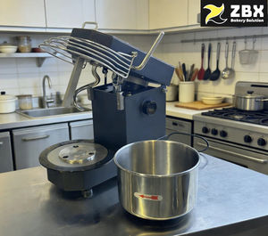 Mélangeur à pâte industriel 5L 10L, équipement de boulangerie, tête relevée, pour restaurant, mélangeur à pâte en spirale - Product Image 2