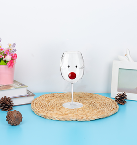 Calice di vetro personalizzato all'ingrosso <span class=keywords><strong>bianco</strong></span> renna bicchiere di <span class=keywords><strong>vino</strong></span> rosso bicchieri di <span class=keywords><strong>vino</strong></span> Set per il matrimonio - Product Image 3