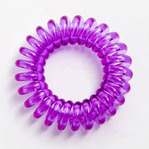 Cravate de <span class=keywords><strong>cheveux</strong></span> en <span class=keywords><strong>spirale</strong></span> en <span class=keywords><strong>plastique</strong></span> Cravate de <span class=keywords><strong>cheveux</strong></span> élastique personnalisée Cravates de <span class=keywords><strong>cheveux</strong></span> mignons en silicone A38 - Product Image 4