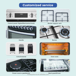 Cuisinière multifonction avec <span class=keywords><strong>four</strong></span>, cuisinière autonome, cuisinières avec <span class=keywords><strong>four</strong></span>, 4 brûleurs, cuisinière 4 en 1 avec <span class=keywords><strong>four</strong></span> - Product Image 6