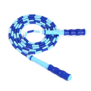 Vente chaude perlée <span class=keywords><strong>corde</strong></span> à <span class=keywords><strong>sauter</strong></span> longueur réglable bambou Joint <span class=keywords><strong>corde</strong></span> à <span class=keywords><strong>sauter</strong></span> <span class=keywords><strong>pour</strong></span> enfants et adultes fitness perdre du poids <span class=keywords><strong>exercice</strong></span> - Product Image 2