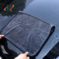 Handuk Mikrofiber Grosir Daya Serap Tinggi Model Polos untuk Pembersihan Mobil dan Kaca Teknik Tenun Ramah Lingkungan