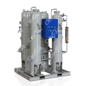 Planta de gas O2 para tratamiento de agua y aguas residuales, generador de oxígeno PSA 1-100m3, bajo precio, servicio gratuito de garantía certificado ISO/CE