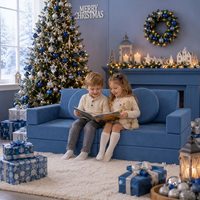 Großhandel Weihnachtsgeschenk Modulares Kinder-Spielsofa mit Vakuumverpackung 10-teiliges Weiches Bodensitzsystem zum Spielen & Lernen