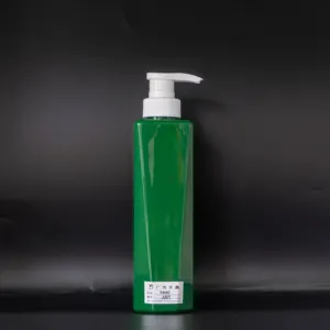 Eco-Vriendelijke 460Ml Aangepaste Huidverzorgingsverpakking Pet Plastic Curve Vorm Shampoo Body Wash Lotion Pompfles