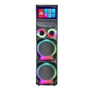 Altavoz Karaoke con Sistema <span class=keywords><strong>Android</strong></span>, Pantalla, Iluminación LED RGB, Altavoz de Madera para Fiestas, Altavoz de Plástico - Product Image 2