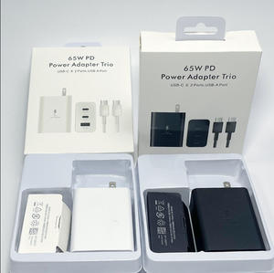 Chargeur rapide USB C PD 65W Samsung Type C USB 2 en 1 avec câble Prise US EU UK pour Samsung S25 S24 S23 S22 S21 - Product Image 3