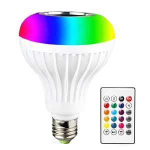 12 Wát Dimmable RGBW thông minh <span class=keywords><strong>LED</strong></span> ánh sáng bóng đèn âm nhạc Sync Wifi AC E26 B22 RoHS điều khiển từ xa nhựa PC thay đổi màu sắc - Product Image 5
