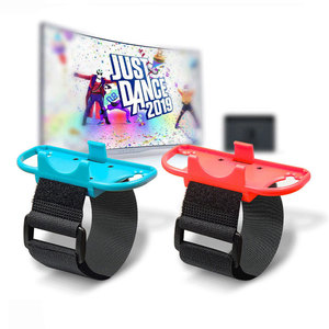 Bracelet de sangle de jambe de danse à interrupteur élastique pour Nitendo <span class=keywords><strong>Switch</strong></span> Joncon Sangle de danse réglable - Product Image 3