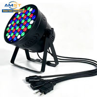 Lampu Par LED RGBW 4IN1 18*10W Kecerahan Tinggi dengan Kontroler DMX 512 untuk Pencahayaan Panggung, Pernikahan, dan Acara Pesta