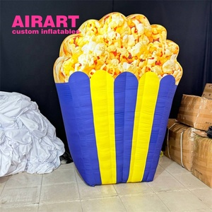 Decoración Inflable de Palomitas de Maíz para Eventos de Estreno de Películas - Product Image 4