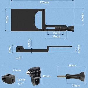 ขาตั้งกล้องกันสั่น Feichao G8 ทำจากอลูมิเนียมอัลลอย สำหรับ GoPro 13 และ DJI Stabilizer - Product Image 4