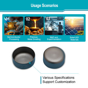Низкопористый графитовый тигель PG для пиролиза, профессиональный тигель для выращивания монокристаллов сапфира - Product Image 5