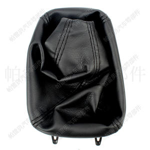 Funda protectora de cuero para palanca de cambios de coche, cubierta antipolvo para Saab 9-3 2003-2012, CLH7110020734 - Product Image 3