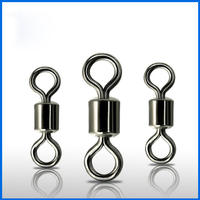 ALPHA 100 pièces par sac 14 # Émerillons à barillet 3/0 avec mousquetons pour la pêche à la carpe – Accessoires de pêche, connecteurs à mousquetons