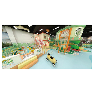 Parque de juegos interior temático personalizado para niños y padres Soft Play Family Paradise con juegos de rol - Product Image 2