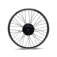 Bigpro — moteur intégré dans le moyeu de la roue avant/arrière de vélo électrique, 36/48v, 350/500/750w, 26 pouces