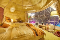Dôme de glamping de luxe en PVC pour l'extérieur, tente de camping, maison igloo de jardin, certifiée CE/TUV, Aoqile gonflable