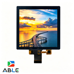 Écran LCD TFT IPS carré sur mesure de 4 pouces avec écran tactile capacitif RGB 50 broches et résolution 480*480 - Product Image 2