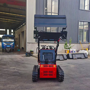 Hochwertiger chinesischer Mini-Kompaktlader mit Anbaugeräten, kompakter Raupenlader, Dieselmotor, Pumpe, Getriebe, CE-zertifiziert - Product Image 2