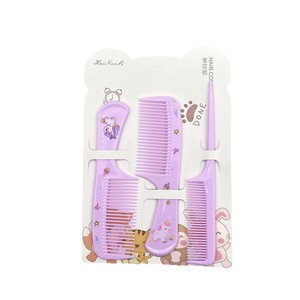 Peigne à cheveux en acétate antistatique écologique et mignon, outil de coiffage portable pour femmes et enfants, cadeau idéal pour les voyages - Product Image 1