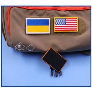 Écussons brodés personnalisés avec logo, drapeau national, 8*5cm, à coller au fer, en vrac - Product Image 5