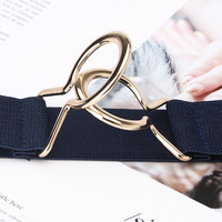Boucle d'interverrouillage en métal personnalisée de 2 pouces, boucle de fermeture avant dorée de 50 mm pour ceinture - Acheter une boucle de ceinture à interverrouillage de 2 pouces, placage Fro