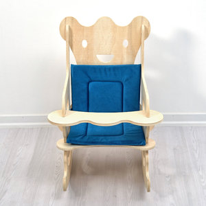 Sedia a dondolo <span class=keywords><strong>per</strong></span> bambini CenturyArt in compensato, design rustico, <span class=keywords><strong>per</strong></span> sala da pranzo, cameretta, scuola, hotel, <span class=keywords><strong>per</strong></span> bambini da 2 a 6 anni - Product Image 5