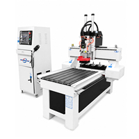 Router CNC para Madera Jinan Mosencnc 6090 ATC, Máquina para Fabricación de Muebles de Cocina, Corte y Grabado de Acrílico, MDF y Madera Contrachapada