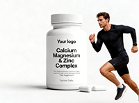 Complexe OEM de Calcium, Magnésium et Zinc |   Capsules de glycinate de magnésium avec zinc |   Soutien des os et des muscles