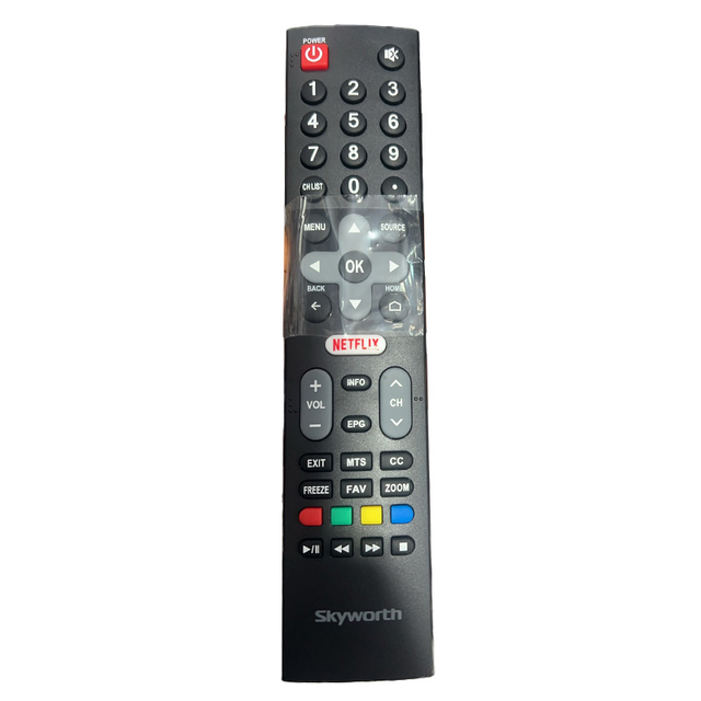 Factory Supply Replacement Remote Control Suitable for Skyworth LED LCD Smart TV OEM ODM Custom Wholesale