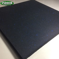 Tapis en caoutchouc EPDM antidérapant de 15 mm d'épaisseur, conception emboîtable, pour stand de tir, école, sous-sol, aire de jeux extérieure, salle de sport - Vente en gros