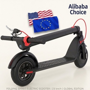Trottinette électrique pliable pour adultes Alin X7 en alliage d'aluminium à <span class=keywords><strong>2</strong></span> roues, moteur sans balais, éclairage LED étanche, vitesse maximale de 25 km/h, 4-8h d'autonomie - Product Image 1