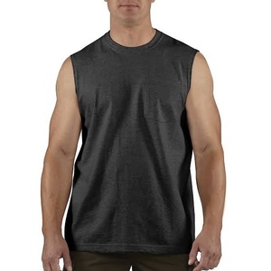 New <b>Men's</b> High Quality Custom Muscle Fit Sleeveless <b>T</b>-<b>shirt</b>/2024 Trendy <b>Men's</b> <b>Scoop</b> <b>Neck</b> Plain Sleeveless <b>T</b>-<b>shirt</b> - Product Image 3