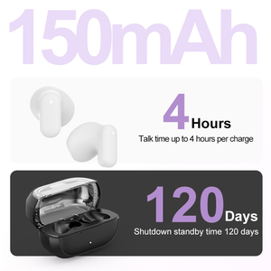 หูฟังไร้สายรุ่น Original V02 tws earbuds BT เวอร์ชั่น 5.4 หูฟังสเตอริโอไร้สายแบบทรูไวร์เลสสำหรับเล่นกีฬา พร้อมไมโครโฟน สำหรับ iPhone Huawei - Product Image 2