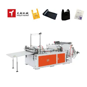 Tianyue China Taiwan Manufacturer Printing Shopping Automatic Biodegradable Automatic Production Plastic Bag Packing Machine