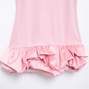 ताप और ज़ा महिलाओं के कपड़े 2024 गर्मियों में नए 11 रंग पुराने पुराने पुराने रफल्स फैशनेबल फ्लुफी एपिंग जम्पसूट पोशाक - Product Image 5