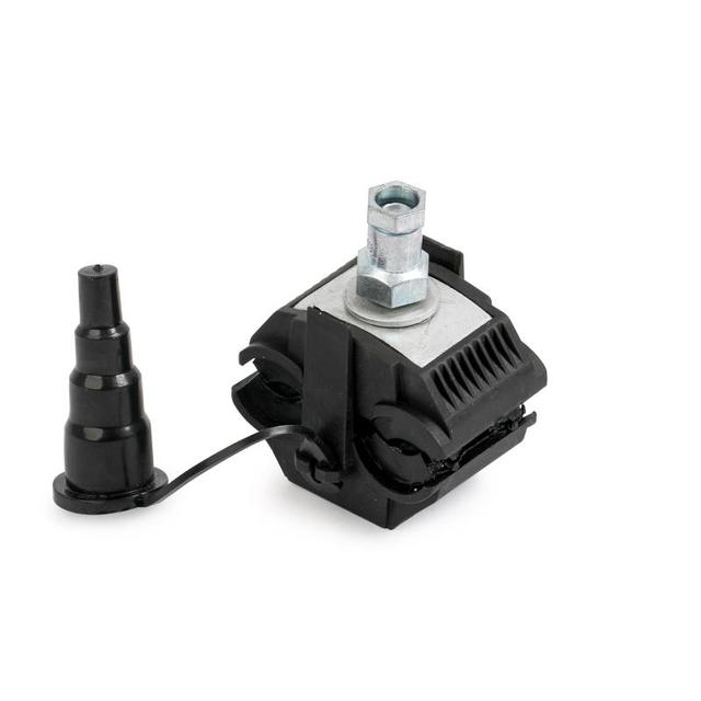 1 Bolt Waterproof  Insulation Piercing Connector Low Voltage for 150-240/10-25mm2 ABC Cable for 4/0-3awg IPC JJC-7-1