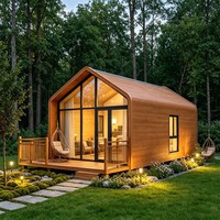 Structure de villa préfabriquée en acier léger isolé sur mesure, maison multi-familiale pour des développements résidentiels de luxe