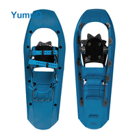 YumuQ OEM/ODM Raquettes à neige légères avec cadre en plastique et bâtons de trekking, raquettes antidérapantes entièrement réglables pour hommes et femmes