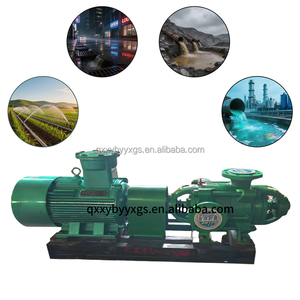 Bomba de Agua Centrífuga Multietapa Horizontal de Alta Presión 50 HP, 100-150 Metros de Altura, Bomba de Refuerzo de Ultra Alta Presión de Hierro - Product Image 2