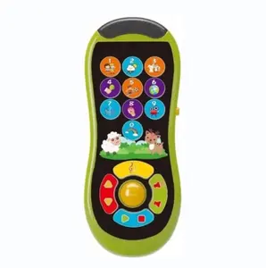 Bayby Electronic TV Remote Control Toys with Channels, Light & Sound Musical