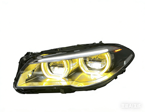 Accesorios para Automóviles SJC, Faros Delanteros LED, STOCK LOCAL en EE. UU. para BMW Serie 5 F10 F18 M5, Conjunto <span class=keywords><strong>de</strong></span> Faros Modificados 2010-2017 - Product Image 6
